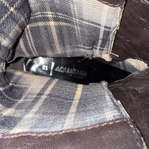 Aquatalia Booties Size 8.5 Color Brown - Picture 5 of 7